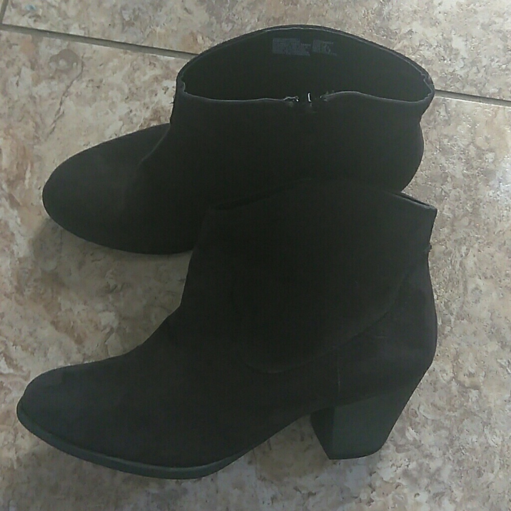 Suede Booties